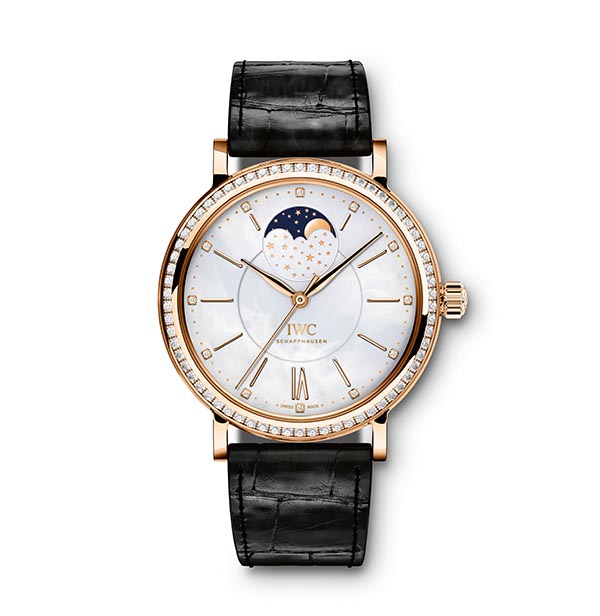 IWC Portofino Midsize 37毫米中裝月相自動腕錶,800,000元